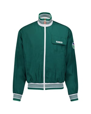 Casablanca Trainingsjack Groen Mf23-jk-256-02 Groene Jassen Heren