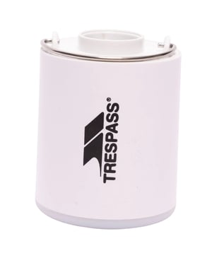 Trespass Miniflate Mini Luchtpomp (Wit)