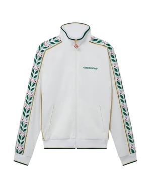 Casablanca Seasonal Laurel Track Top Witte Jassen