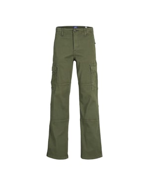 Jack And Jones Jongens Kane Harlow Cargo Broek (Groen)