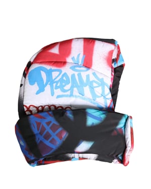 Dolce & Gabbana Graffiti Print Gevoerde Bucket Hat