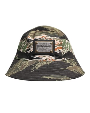 Camouflage Buckethat Logopatch