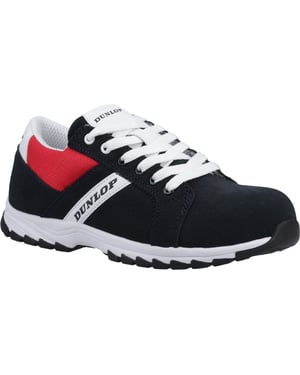 Dunlop Street Response Suède Heren Veiligheidsschoenen Donkerblauw/Rood/Wit
