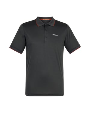 Regatta Heren Remex II Jersey Poloshirt (As/Roze Oranje)