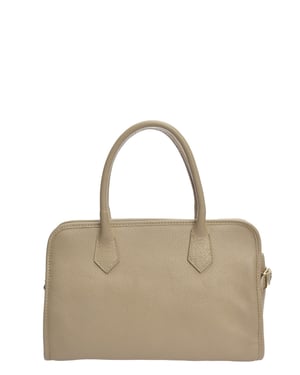 Anna Luchini Beige Rundleer Tas