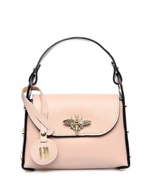 Anna Luchini Rose Rundleer Tas