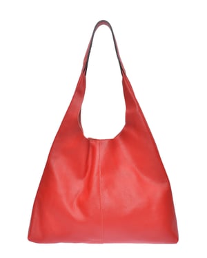 Luisa Vannini Rood Rundleer Tas