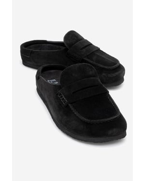 Priva leren instap-slipper