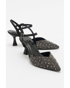 Vilka Verfraaide Slingback Kitten Heel Pumps