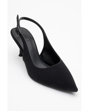 Caisa Slingback Pump met Puntige Neus