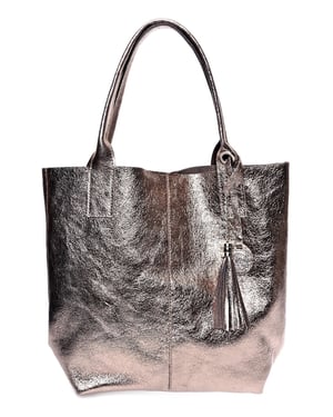 Roberta M Brons Rundleer Tas