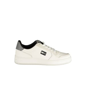 Tommy Hilfiger Witte Polyurethaan Heren Sneakers