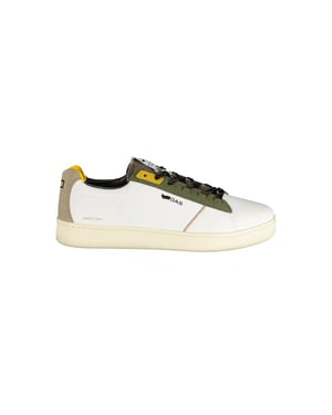 Gas Witte Polyester Heren Sneaker