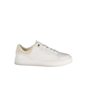 Tommy Hilfiger Bianco Polyurethaan Dames Sneaker