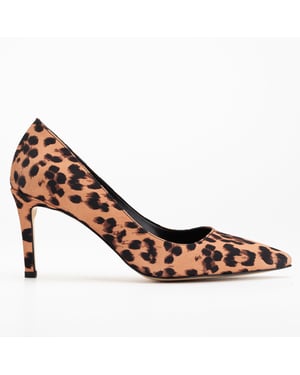 Perla Pumps met Puntige Neus en Stilettohak