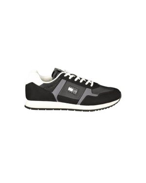 Tommy Hilfiger Nero Polyurethaan Heren Sneakers