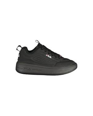 Fila Zwarte Polyurethaan Dames Sneakers
