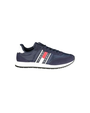 Tommy Hilfiger Blauwe Polyurethaan Heren Sneaker