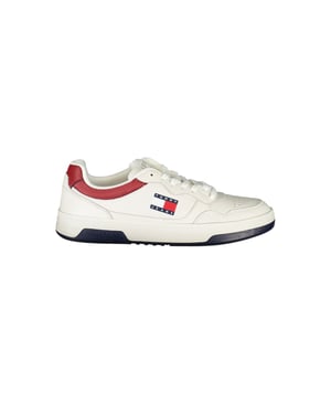 Tommy Hilfiger Bianco Polyurethaan Heren Sneakers