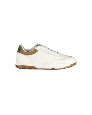 Tommy Hilfiger Bianco Poliuretano Heren Sneakers
