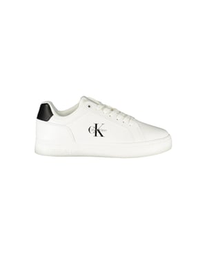 Calvin Klein Bianco Polyurethaan Dames Sneakers