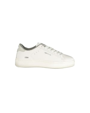 Gas Bianco Poliuretano Dames Sneaker