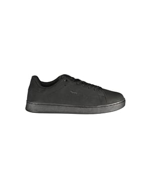 Gas Zwarte Polyurethaan Heren Sneaker
