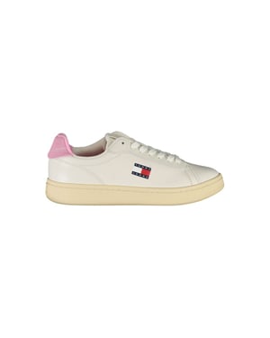 Tommy Hilfiger Bianco Polyurethaan Dames Sneaker