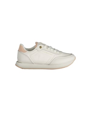 Tommy Hilfiger Bianco Leren Dames Sneaker