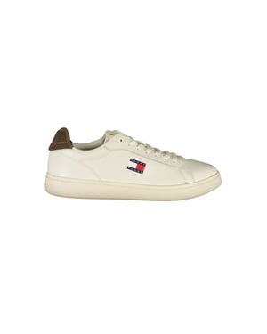 Tommy Hilfiger Bianco Polyurethaan Heren Sneakers