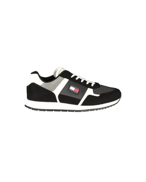Tommy Hilfiger Zwarte Polyurethaan Heren Sneakers
