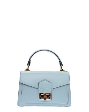 Roberta M Turquoise Rundleer Tas