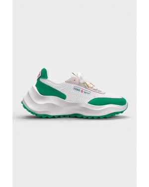Casablanca Atlantis Sneakers In Wit En Groen