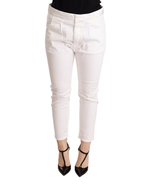 Geknipte Rechte Jeans