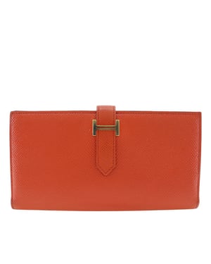 Tweedehands Epsom Bearn Soufflet Portemonnee