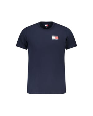 Tommy Hilfiger Blauwe Katoenen Heren T-Shirt