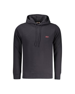 Rifle Blauw Katoenen Hoodie voor Mannen