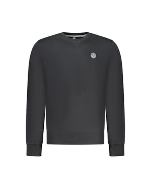 North Sails Zwarte Katoenen Heren Sweater