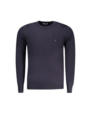 Coveri Moving Blu Viscose Man T-shirt