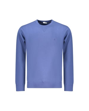 Coveri Moving Blauwe Katoenen Heren Sweatshirt