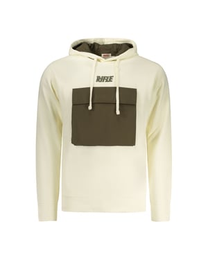 Rifle Witte Katoenen Sweatshirt voor Mannen