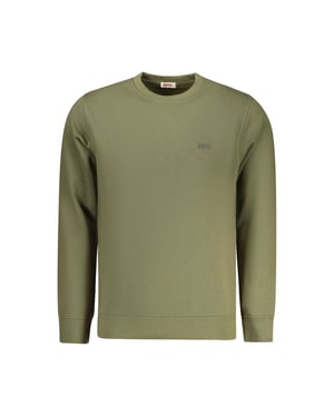 Rifle Verde Katoenen Heren Sweater