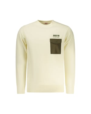 Rifle Bianco Katoenen Heren Sweatshirt