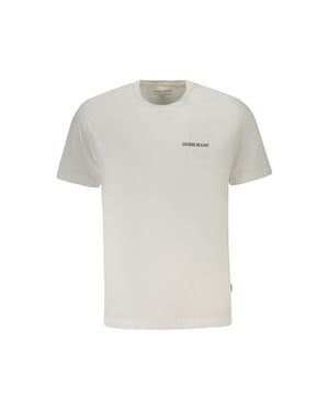 Guess Jeans Bianco Katoenen Heren T-Shirt