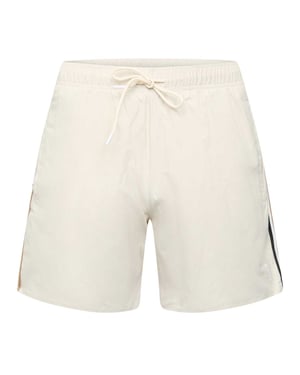 Boss Heren Iconic Logo Zwemshort (Wit)
