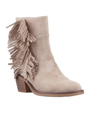 Rocket Dog Dames/Dames Yankee Tassel Cowboylaarzen (Taupe)