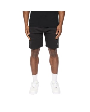 Crosshatch Heren Branton Shorts (Zwart)