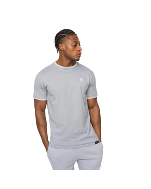 Crosshatch Heren Preece T-Shirt (Staalblauw)