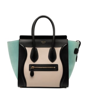 Tweedekans Micro Tricolor Leren Bagagetas