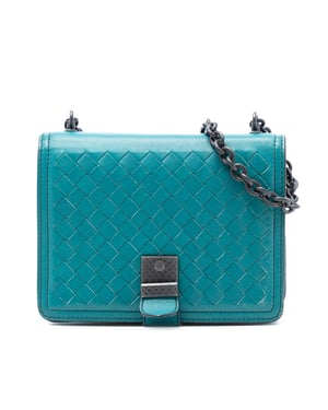 Tweedekans Mini Nappa Intrecciato Runway Schoudertas